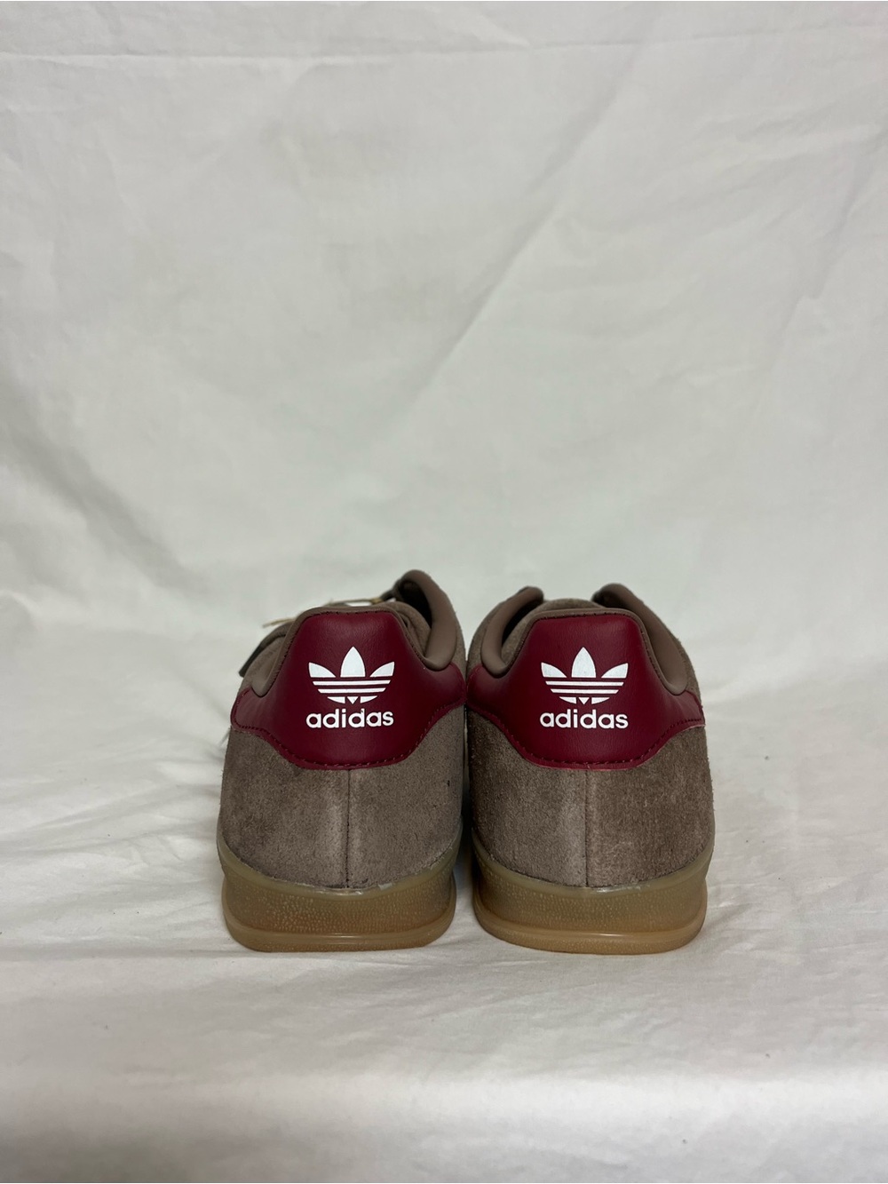 adidas Originals Gazelle Indoor Shoes in Earth Strata Shadow Red - Picture 5 of 8